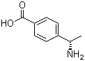 structure of CAS# 222714-33-2, (S)-4-(1-Aminoethyl)benzoic acid
