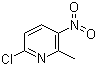 structure of CAS# 22280-60-0, 6-氯-2-甲基-3-硝基吡啶