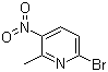 structure of CAS# 22282-96-8, 2-溴-5-硝基-6-甲基吡啶