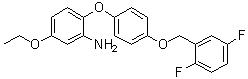 CAS # 223104-29-8, 2-[4-[(2,5-Difluorophenyl)methoxy]phenoxy]-5-ethoxybenzenamine, SEA 0400
