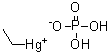 structure of CAS# 2235-25-8, Ethylmercuric phosphate