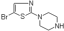 CAS # 223514-48-5, 1-(5-Bromothiazol-2-yl)piperazine