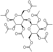 structure of CAS# 22352-19-8, Octaacetyl-beta-maltose