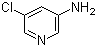 structure of CAS# 22353-34-0, 3-Amino-5-chloropyridine