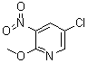 CAS # 22353-52-2, 5-Chloro-2-methoxy-3-nitropyridine