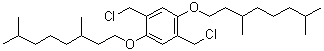structure of CAS# 223565-11-5, 1,4-Bis(chloromethyl)-2,5-bis[(3,7-dimethyloctyl)oxy]benzene