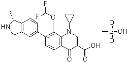 CAS 登录号：223652-82-2, 加诺沙星甲磺酸盐