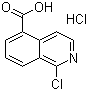 CAS # 223671-54-3, 1-Chloroisoquinoline-5-carboxylic acid hydrochloride