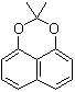 structure of CAS# 22380-94-5, 2,2-二甲基萘并[1,8-de]-1,3-二恶英