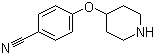 structure of CAS# 224178-67-0, 4-(4-Piperidinyloxy)benzonitrile