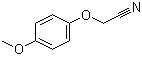structure of CAS# 22446-12-4, (4-Methoxyphenoxy)acetonitrile