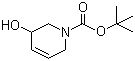 structure of CAS# 224779-27-5, 1-Boc-3-hydroxy-1,2,3,6-tetrahydropyridine