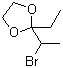 structure of CAS# 22515-81-7, 2-(1-溴乙基)-2-乙基-1,3-二氧戊环