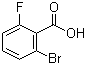 structure of CAS# 2252-37-1, 2-溴-6-氟苯甲酸