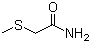 structure of CAS# 22551-24-2, 2-(甲硫基)乙酰胺