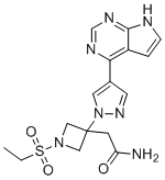 structure of CAS# 2271228-51-2, Acetamide Baricitinib Impurity