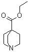structure of CAS# 22766-68-3, 1-Azabicyclo[2.2.2]octane-4-carboxylic acid ethyl ester