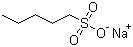 structure of CAS# 22767-49-3, Sodium pentanesulfonate