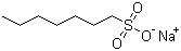 structure of CAS# 22767-50-6, Sodium 1-heptanesulfonate