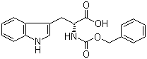 structure of CAS# 2279-15-4, N-Cbz-D-Tryptophan