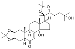 CAS 登录号：22798-98-7, 脱皮甾酮 2,3:20,22-二缩丙酮