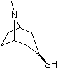 structure of CAS# 228573-90-8, 托品-3-硫醇
