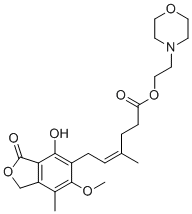 structure of CAS# 2286278-51-9, Mycophenolate Mofetil EP Impurity C