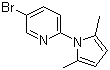 structure of CAS# 228710-82-5, 5-溴-2-(2,5-二甲基吡咯-1-基)吡啶