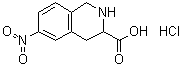 CAS 登录号：228728-05-0, 1,2,3,4-四氢-6-硝基-3-异喹啉羧酸单盐酸盐