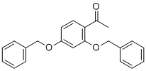 structure of CAS# 22877-01-6, 1-(2,4-Bis(benzyloxy)phenyl)ethanone