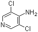 structure of CAS# 22889-78-7, 4-Amino-3,5-dichloropyridine