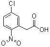 CAS 登录号：22908-28-7, 5-氯-2-硝基苯乙酸