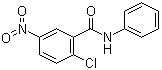 structure of CAS# 22978-25-2, 2-Chloro-5-nitrobenzanilide