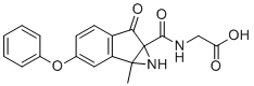 CAS # 2301113-15-3, Roxadustat Aziridine, 2-(1a-methyl-6-oxo-3-phenoxy-1,1a,6,6a-tetrahydroindeno[1,2-b]azirine-6a-carboxamido)acetic acid