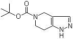 structure of CAS# 230301-11-8, 6,7-二氢-1H-吡唑并[4,3-c]吡啶-5(4H)-羧酸叔丁酯