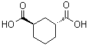 structure of CAS# 2305-30-8, trans-(±)-1,3-Cyclohexanedicarboxylic acid