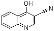 structure of CAS# 2305-70-6, 4-羟基-3-喹啉甲腈