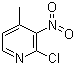 structure of CAS# 23056-39-5, 2-Chloro-4-methyl-3-nitropyridine