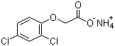 structure of CAS# 2307-55-3, Ammonium 2,4-dichlorophenoxyacetate