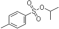 CAS # 2307-69-9, 4-Methylbenzenesulfonic acid 1-methylethyl ester, Isopropyl p-methylbenzenesulfonate, Isopropyl p-toluenesulfonate, Isopropyl p-tosylate, Isopropyl tosylate, Toluene-4-sulfonic acid isopropyl ester
