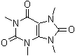 structure of CAS# 2309-49-1, 1,3,7,9-四甲基尿酸