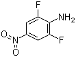 structure of CAS# 23156-27-6, 2,6-Difluoro-4-nitroaniline
