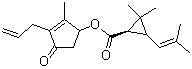 CAS # 231937-89-6, (1R)-2,2-Dimethyl-3-(2-methyl-1-propen-1-yl)cyclopropanecarboxylic acid 2-methyl-4-oxo-3-(2-propen-1-yl)-2-cyclopenten-1-yl ester