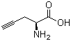 structure of CAS# 23235-01-0, L-Propargylglycine