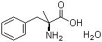 structure of CAS# 23239-35-2, 2-甲基-L-苯丙氨酸一水物