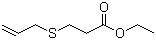 CAS # 23246-24-4, 3-(Allylthio)propionic acid ethyl ester, 3-(2-Propenylthio)propanoic acid ethyl ester