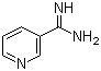 structure of CAS# 23255-20-1, 吡啶-3-甲脒