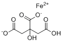 CAS # 23383-11-1, Ferrous Citrate, 2-(carboxymethyl)-2-hydroxybutanedioate iron(2+)