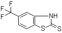 structure of CAS# 23420-87-3, 5-(Trifluoromethyl)-2(3H)-benzothiazolethione