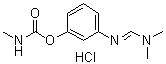 CAS # 23422-53-9, Formetanate hydrochloride, Carzol, Carzol 92SP, Carzol SP, EP 332, m-[[(Dimethylamino)methylene]amino]phenyl methylcarbamate hydrochloride